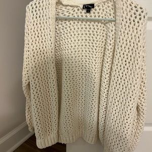 off white cover up jacket